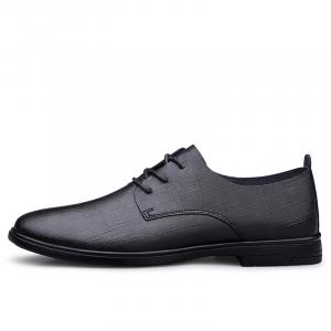 PEHL Повседневные кожаные туфли мужские черные
