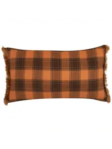 Декоративная подушка Beliani Deko BARJA, цвет orange/schwarz