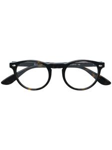 Круглые очки в черепаховой оправе Ray-Ban, коричневый