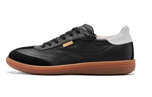 Ecco SS26 SOFT 11 Collection Low top German Army Trainers Women's Black 235803