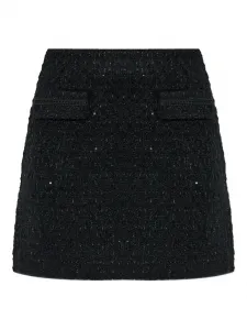 Твидовая юбка мини Gzkeiko Gestuz, черный