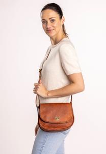 Сумка кросс-боди Gusti Leder ALESSA, Braun/Mottled Brown