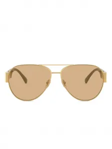 Солнцезащитные очки-пилоты Versace, золотой