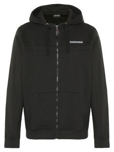 Толстовка с капюшоном на молнии CHIEMSEE, черный