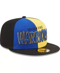 Мужская черная приталенная шляпа Royal Golden State Warriors Pop Front 59FIFTY New Era