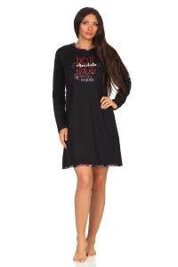 Ночная рубашка NORMANN Bigshirt, черный