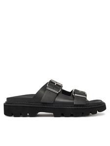 Мюли Double Strap Sandal EN0EN02753 Tommy Jeans, черный