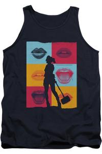 Топ для взрослых Birds Of Prey Lips Gildan, темно-синий