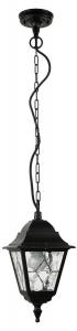 Подвесной светильник Licht-Erlebnisse LEADWORTH, черный - стекло - металл - 18 x 60 x 18 см
