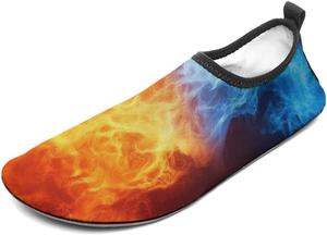 Водные тапочки, обувь для йоги на голую ногу, носки для воды с быстрым высыханием, пляжные и для плавания, серфинга, для женщин и мужчин Woezkex, Pattern111