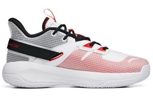 Баскетбольные кроссовки Swoosh 2.0 мужские с низким верхом белого / ярко-красного / черного цвета Anta