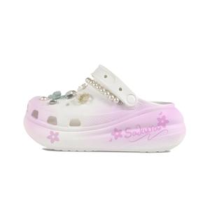 Crocs Сабо Crush Clog унисекс белые