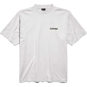 Футболка SS26 Regular Fit мужская Balenciaga, белый