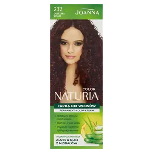 Краска для волос 232 спелая вишня, 1 упаковка. Joanna Naturia color, цвет 232 dojrzała wiśnia