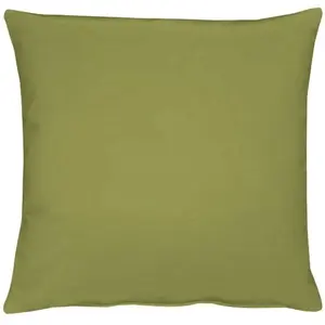 Декоративная подушка 4362 Rips Uni водо- и грязеотталкивающая Apelt, Grün + unifarben