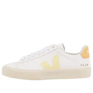 Кроссовки Veja Campo Chromefree Lace-Up Sneakers 'White Yellow Oragne' CP0503140, белый