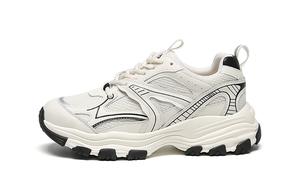 Кроссовки женские толстые низкие Woos Bobo, серый