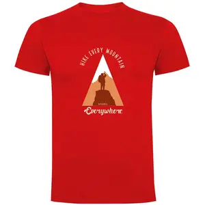 Футболка Kruskis Hike Every Mountain, красный