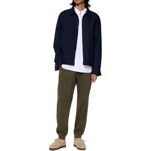 UNIQLO Повседневные брюки унисекс темно-оливкового цвета