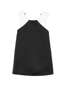 Платье с бантом Elisabetta Franchi La Mia Bambina, черный