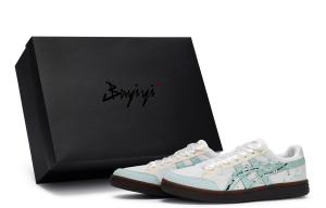 Onitsuka Tiger Advanti скейтерские кроссовки унисекс лоу-топы голубые бело-голубые, цвет White Cyan