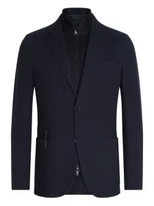 Многослойный пиджак Zegna, синий