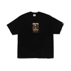 Футболка Bape Art Print Relaxed Fit A BATHING APE, черная