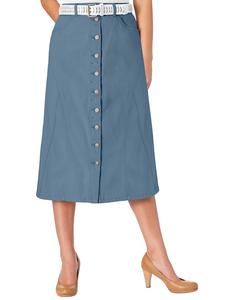 Летняя юбка синего цвета WITT WEIDEN