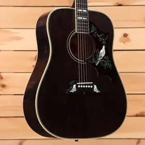 Gibson Dove Original M2M - Trans Ebony - 21504019 - обработана на PLEK