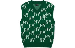 Жилет с монограммой NEW YORK YANKEES унисекс неоновый зеленый Mlb