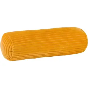 Шейная подушка gözze cord optik с бархатистой поверхностью Gözze, горчичный