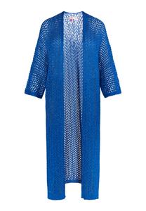 Вязаный кардиган IZIA, синий