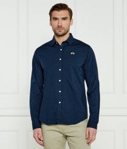 Рубашка мужская La Martina с принтом, синий