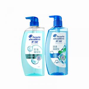 Маслорегулирующий пушистый шампунь увлажняющее очищающее мыло аромат 670g+670g Head&shoulders