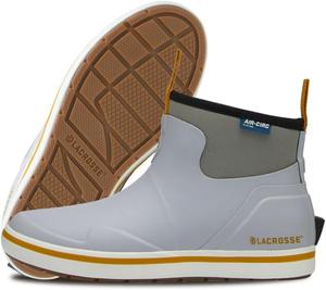Женские ботинки LaCrosse Alpha Deck высотой 6” с резиновой и неопреновой конструкцией, быстросохнущей подкладкой Air-Circ и противоскользящей подошвой на носке, Wild Dove