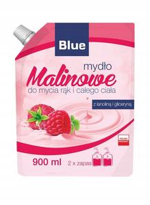 Сменный блок жидкого мыла Blue, Raspberry, 900 мл BLUE-9