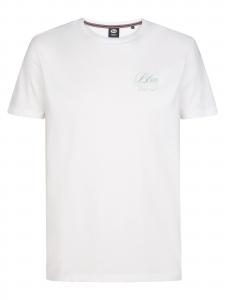 Petrol Industries Футболка 'Volcán' в цвете Egg Shell