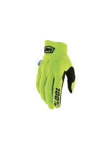 100Prozent 100% перчатки Cognito Smart Shock, флуоресцентно-желтые