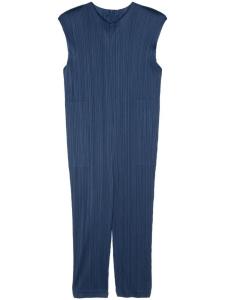 Pleats Please Issey Miyake плиссированный комбинезон Monthly Colours January, синий
