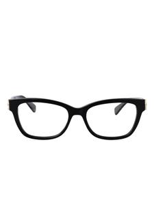 Longchamp LO2713 rectangle-frame очки, черный