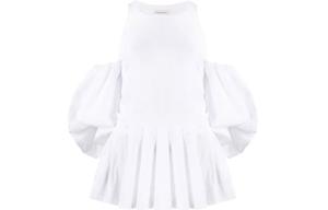 Alexander McQueen Футболка женская белая