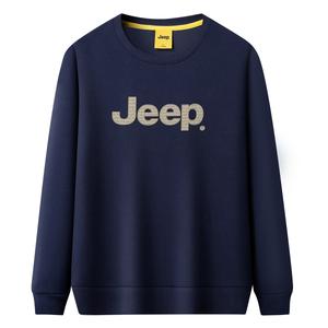 Роскошный свитшот Wrangler Collection унисекс Jeep, синий