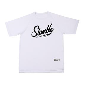 Футболка унисекс Slamble белая