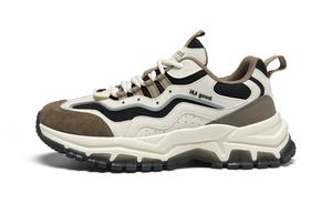 Нескользящие и дышащие низкие кроссовки для бега унисекс HLA, White Brown