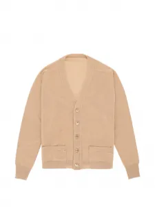 Кардиган Lynch с V-образным вырезом Fortela, бежевый