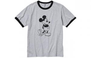 Футболка унисекс серая Uniqlo, серый