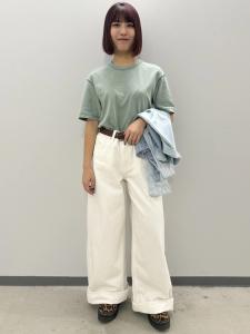 (U) Плотная укороченная футболка