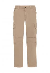 Брюки карго с накладными карманами Globetrotter, бежевый
