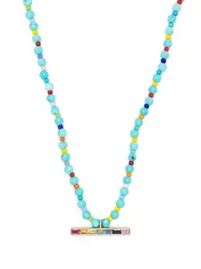 Колье из желтого золота с бусинами LUIS MORAIS, золотой