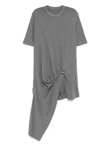 Платье асимметричного кроя Jnby, серый